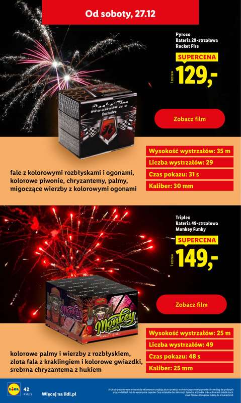 Lidl - gazetka promocyjna Katalog od poniedziałku 22.12 do soboty 27.12 - strona 46