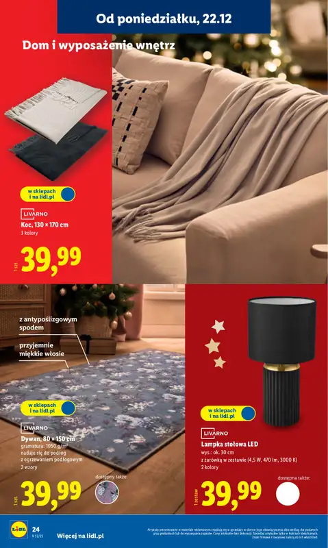 Lidl - gazetka promocyjna Katalog od poniedziałku 22.12 do soboty 27.12 - strona 28