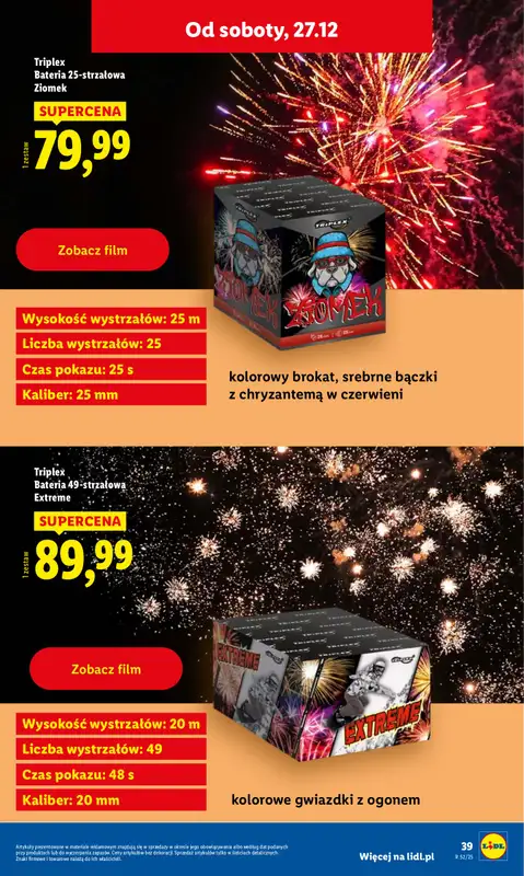Lidl - gazetka promocyjna Katalog od poniedziałku 22.12 do soboty 27.12 - strona 43