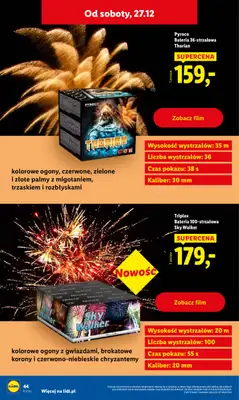 Lidl - gazetka promocyjna Katalog od poniedziałku 22.12 do soboty 27.12 - strona 48