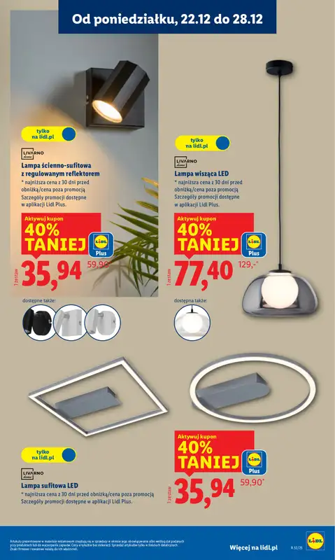 Lidl - gazetka promocyjna Katalog od poniedziałku 22.12 do soboty 27.12 - strona 9