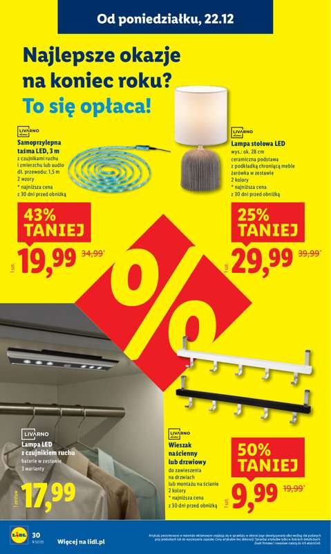 Lidl - gazetka promocyjna Katalog od poniedziałku 22.12 do soboty 27.12 - strona 34
