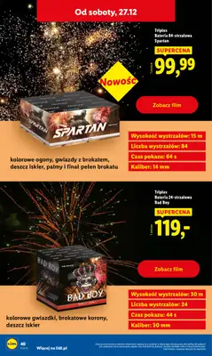 Lidl - gazetka promocyjna Katalog od poniedziałku 22.12 do soboty 27.12 - strona 44