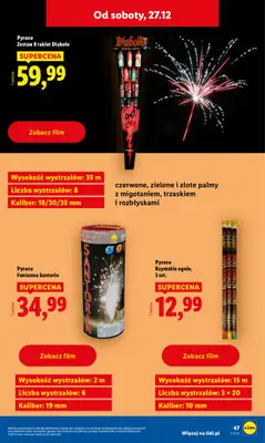 Lidl - gazetka promocyjna Katalog od poniedziałku 22.12 do soboty 27.12 - strona 51