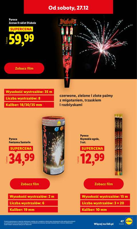 Lidl - gazetka promocyjna Katalog od poniedziałku 22.12 do soboty 27.12 - strona 51