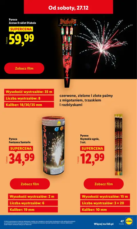 Lidl - gazetka promocyjna Katalog od poniedziałku 22.12 do soboty 27.12 - strona 51