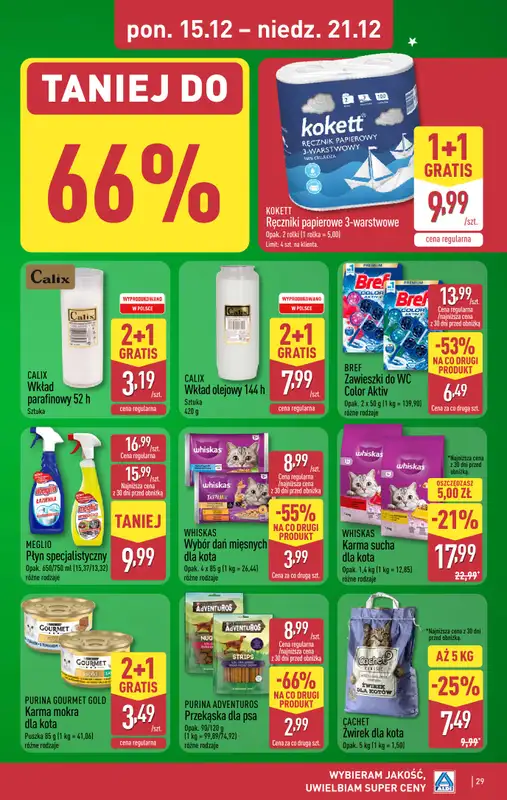 Aldi - gazetka promocyjna Pełny katalog! od poniedziałku 15.12 do niedzieli 21.12 - strona 29