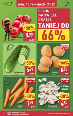Aldi - gazetka promocyjna Pełny katalog! od poniedziałku 15.12 do niedzieli 21.12 - strona 2
