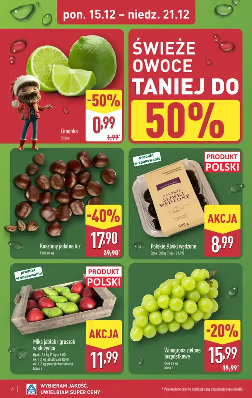Aldi - gazetka promocyjna Pełny katalog! od poniedziałku 15.12 do niedzieli 21.12 - strona 6