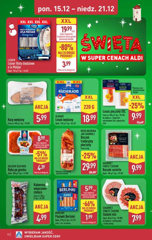 Aldi - gazetka promocyjna Pełny katalog! od poniedziałku 15.12 do niedzieli 21.12 - strona 12