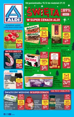 Aldi - gazetka promocyjna Pełny katalog! od poniedziałku 15.12 do niedzieli 21.12