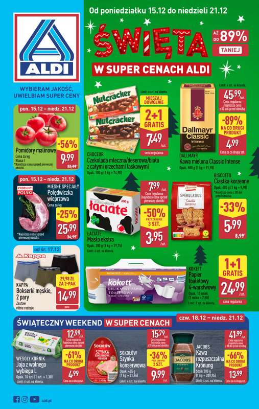 Aldi - gazetka promocyjna Pełny katalog! od poniedziałku 15.12 do niedzieli 21.12