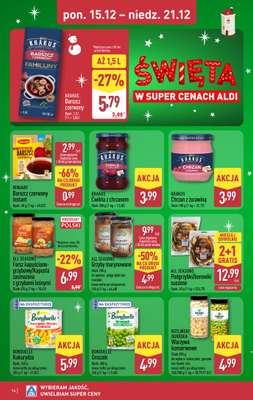Aldi - gazetka promocyjna Pełny katalog! od poniedziałku 15.12 do niedzieli 21.12 - strona 16