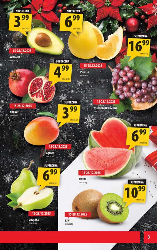 Arhelan - gazetka promocyjna Gazetka od poniedziałku 15.12 do niedzieli 28.12 - strona 3