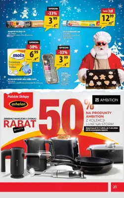 Arhelan - gazetka promocyjna Gazetka od poniedziałku 15.12 do niedzieli 28.12 - strona 21