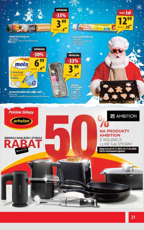 Arhelan - gazetka promocyjna Gazetka od poniedziałku 15.12 do niedzieli 28.12 - strona 21