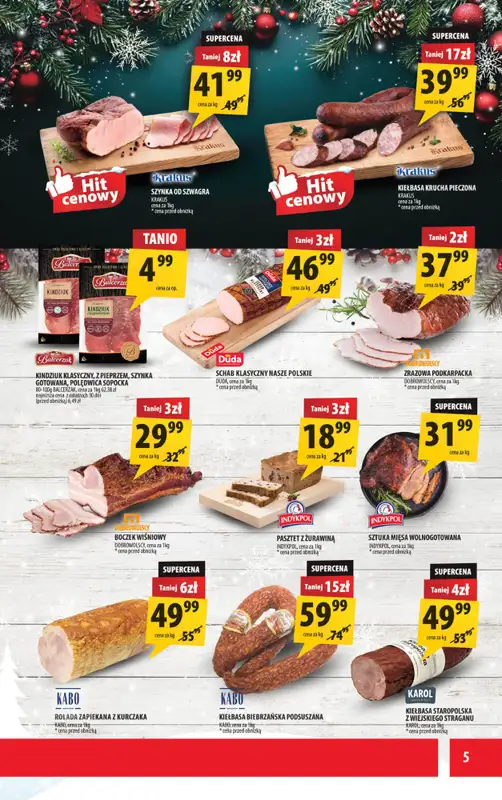 Arhelan - gazetka promocyjna Gazetka od poniedziałku 15.12 do niedzieli 28.12 - strona 5
