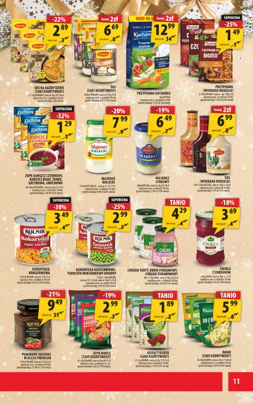 Arhelan - gazetka promocyjna Gazetka od poniedziałku 15.12 do niedzieli 28.12 - strona 11