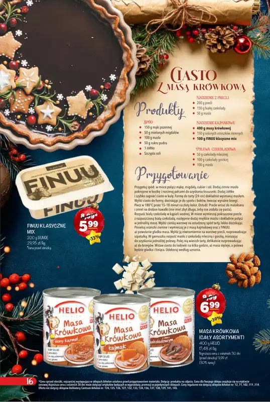Arhelan - gazetka promocyjna Magia Świątecznych Potraw od poniedziałku 15.12 do poniedziałku 05.01 - strona 16