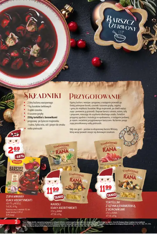 Arhelan - gazetka promocyjna Magia Świątecznych Potraw   - strona 2