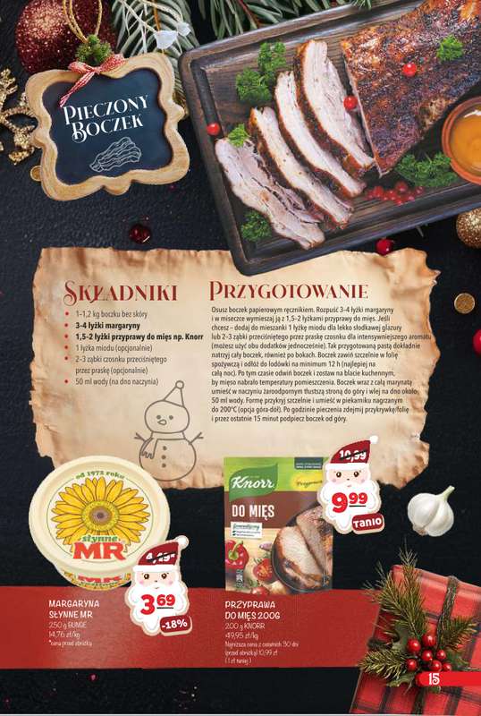 Arhelan - gazetka promocyjna Magia Świątecznych Potraw od poniedziałku 15.12 do poniedziałku 05.01 - strona 15