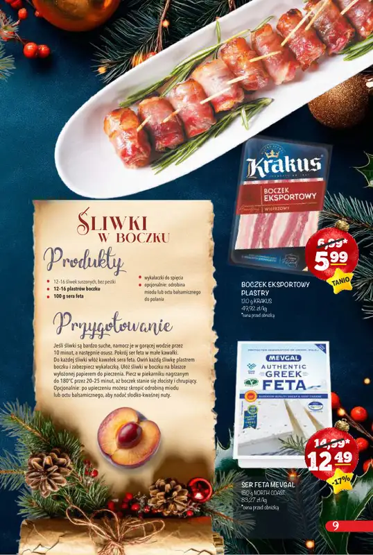 Arhelan - gazetka promocyjna Magia Świątecznych Potraw od poniedziałku 15.12 do poniedziałku 05.01 - strona 9