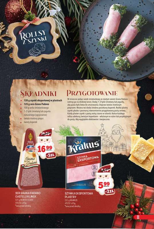 Arhelan - gazetka promocyjna Magia Świątecznych Potraw od poniedziałku 15.12 do poniedziałku 05.01 - strona 11