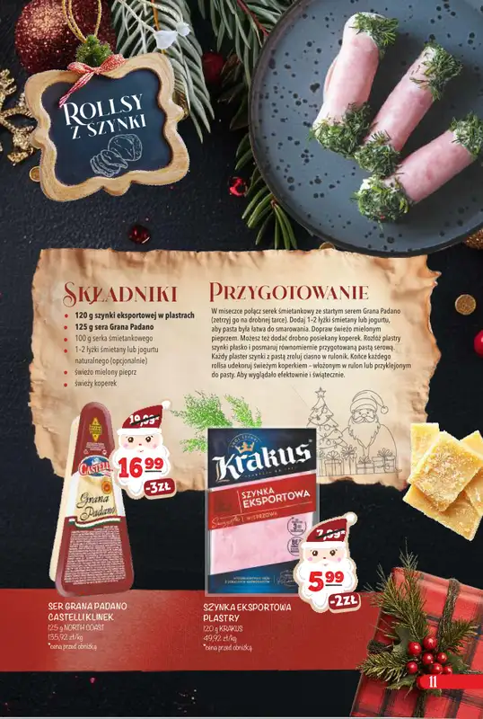 Arhelan - gazetka promocyjna Magia Świątecznych Potraw od poniedziałku 15.12 do poniedziałku 05.01 - strona 11