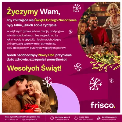 Frisco - gazetka promocyjna Gazetka od poniedziałku 15.12 do piątku 26.12 - strona 38