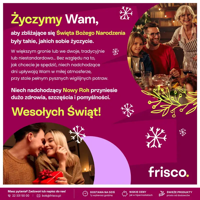 Frisco - gazetka promocyjna Gazetka od poniedziałku 15.12 do piątku 26.12 - strona 38