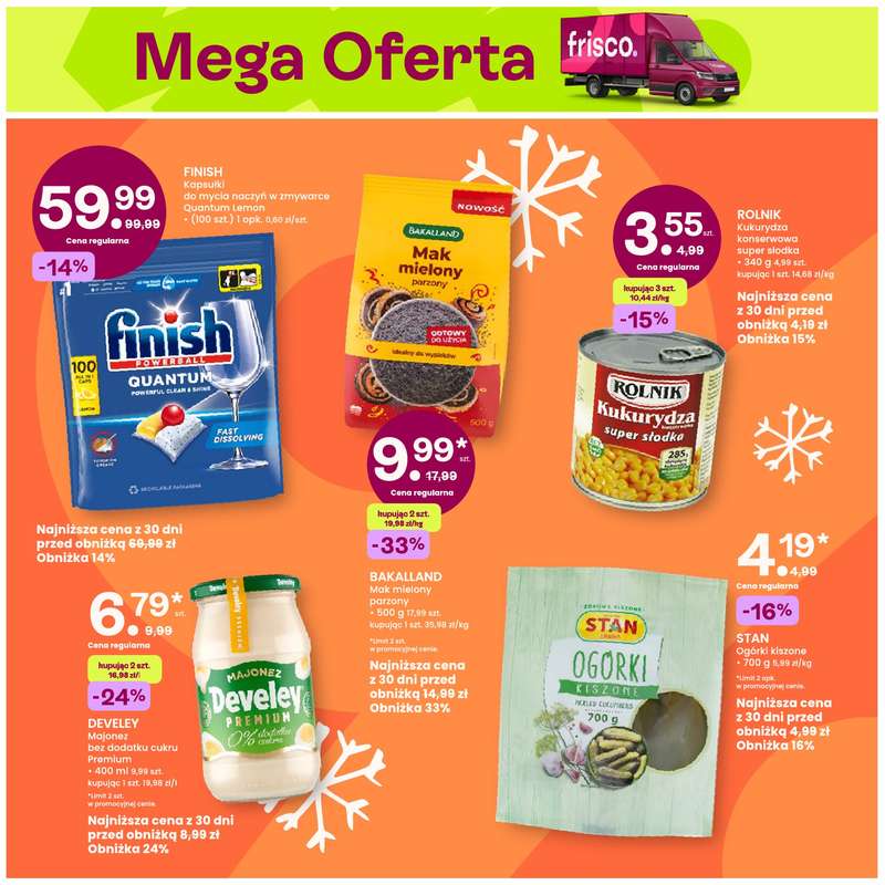 Frisco - gazetka promocyjna Gazetka od poniedziałku 15.12 do piątku 26.12 - strona 3