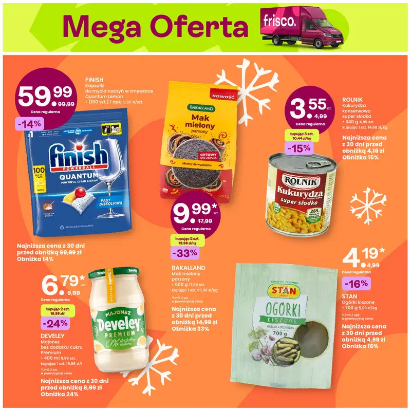 Frisco - gazetka promocyjna Gazetka od poniedziałku 15.12 do piątku 26.12 - strona 3
