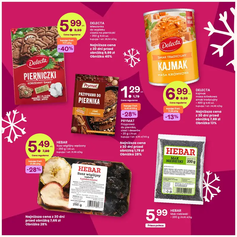 Frisco - gazetka promocyjna Gazetka od poniedziałku 15.12 do piątku 26.12 - strona 18