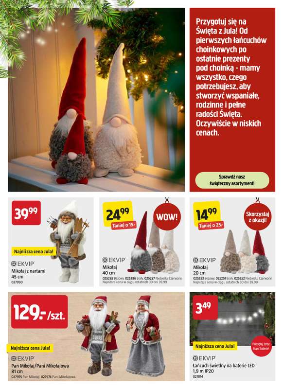 Jula - gazetka promocyjna Gazetka od poniedziałku 15.12 do poniedziałku 29.12 - strona 6