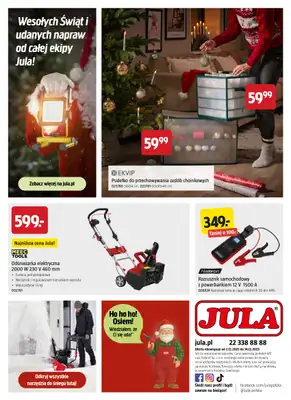 Jula - gazetka promocyjna Gazetka od poniedziałku 15.12 do poniedziałku 29.12 - strona 24