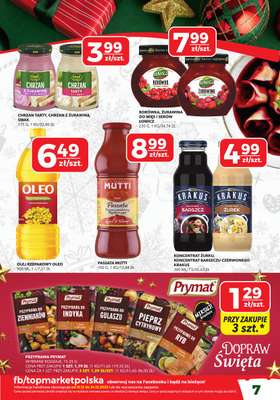 Top Market - gazetka promocyjna Gazetka od poniedziałku 15.12 do środy 24.12 - strona 7