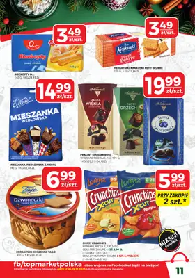 Top Market - gazetka promocyjna Gazetka od poniedziałku 15.12 do środy 24.12 - strona 11