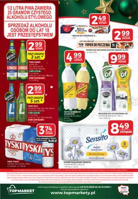 Top Market - gazetka promocyjna Gazetka od poniedziałku 15.12 do środy 24.12 - strona 4
