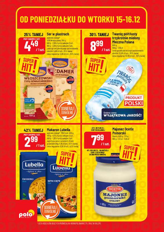 POLOmarket - gazetka promocyjna Super hity od poniedziałku 15.12 do wtorku 16.12 - strona 4