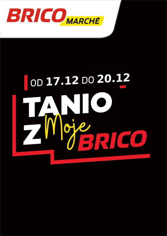 Bricomarche - gazetka promocyjna Tanio z MojeBrico  