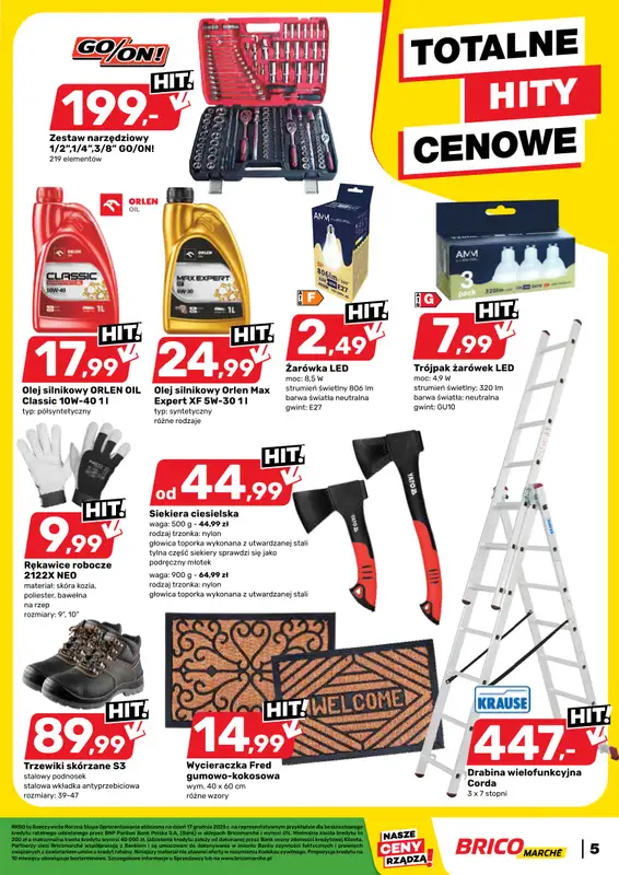 Bricomarche - gazetka promocyjna Gazetka od środy 17.12 do środy 31.12 - strona 5