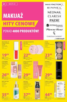 Hebe - gazetka promocyjna Gazetka od poniedziałku 15.12 do środy 31.12 - strona 2