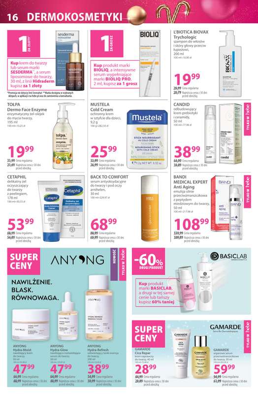 Hebe - gazetka promocyjna Gazetka od poniedziałku 15.12 do środy 31.12 - strona 16