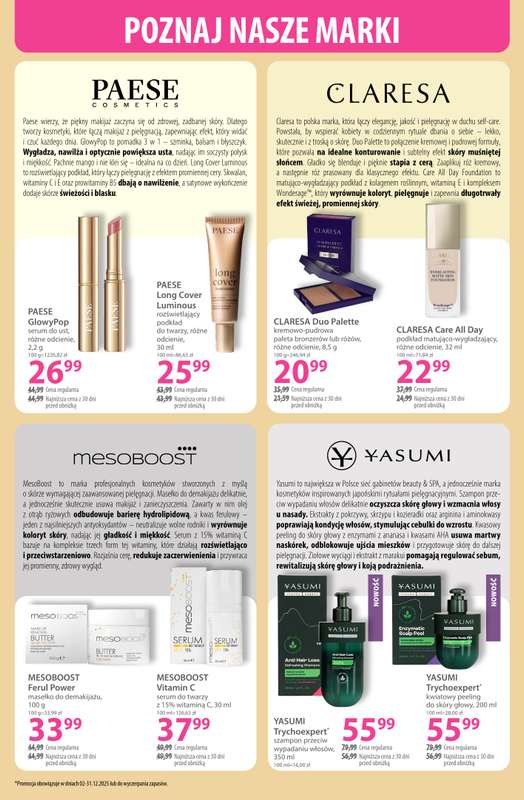 Hebe - gazetka promocyjna Gazetka od poniedziałku 15.12 do środy 31.12 - strona 12