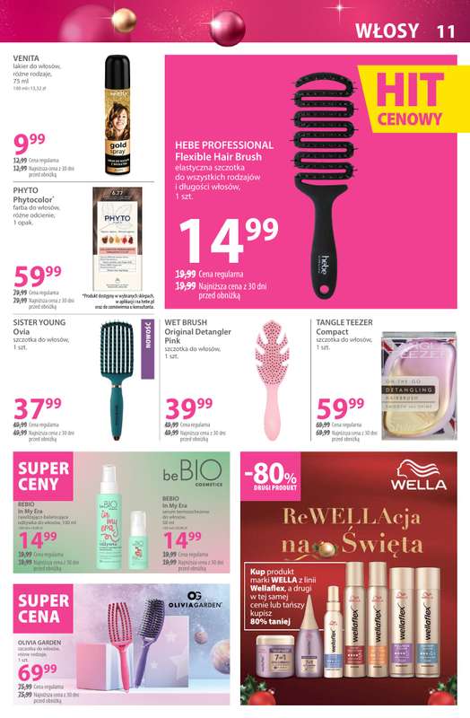 Hebe - gazetka promocyjna Gazetka od poniedziałku 15.12 do środy 31.12 - strona 11