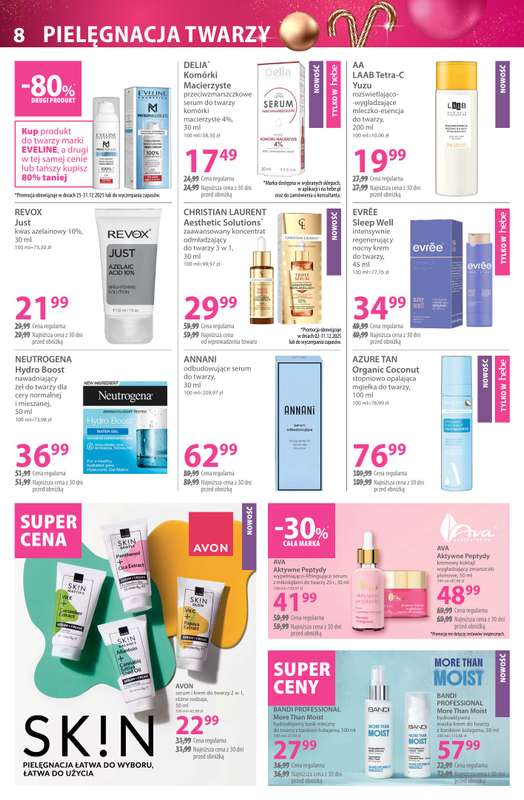 Hebe - gazetka promocyjna Gazetka od poniedziałku 15.12 do środy 31.12 - strona 8