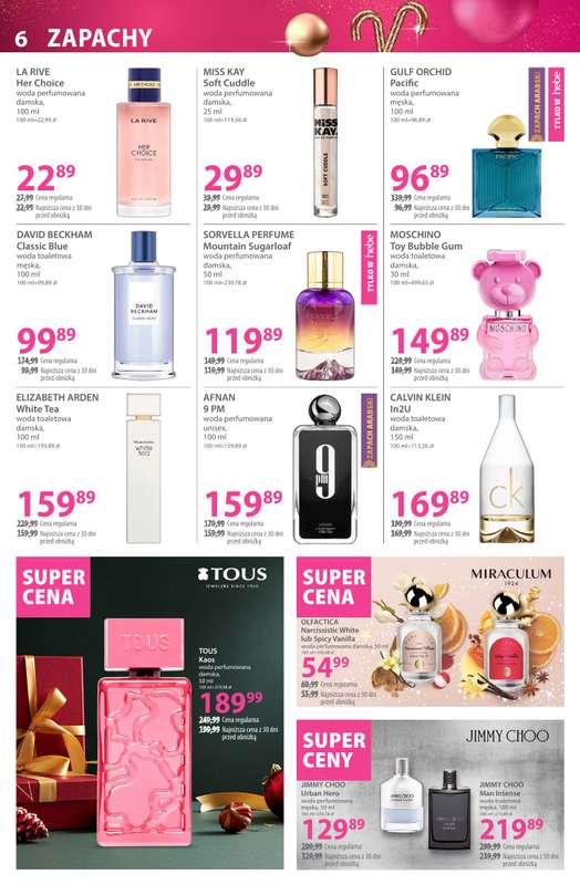 Hebe - gazetka promocyjna Gazetka od poniedziałku 15.12 do środy 31.12 - strona 6