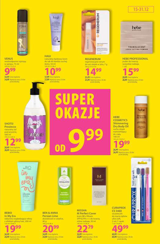Hebe - gazetka promocyjna Gazetka od poniedziałku 15.12 do środy 31.12 - strona 19