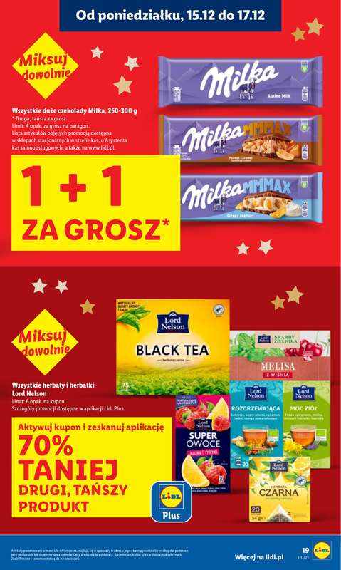 Lidl - gazetka promocyjna Oferta od poniedziałku od poniedziałku 15.12 do środy 17.12 - strona 19