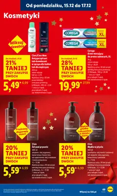 Lidl - gazetka promocyjna Oferta od poniedziałku od poniedziałku 15.12 do środy 17.12 - strona 71